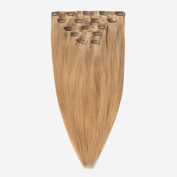 Invisible Clip In - Warm Brown 4