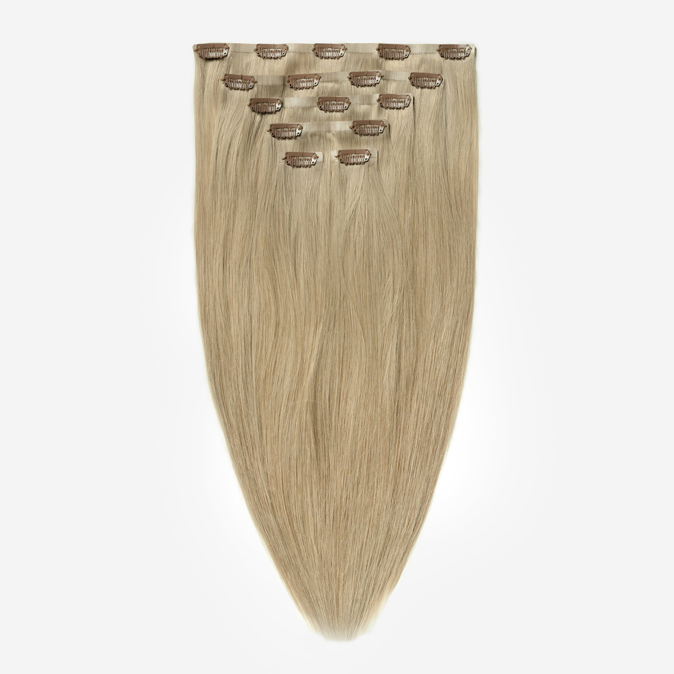 Invisible Clip In - Dark Ash Blonde 14B