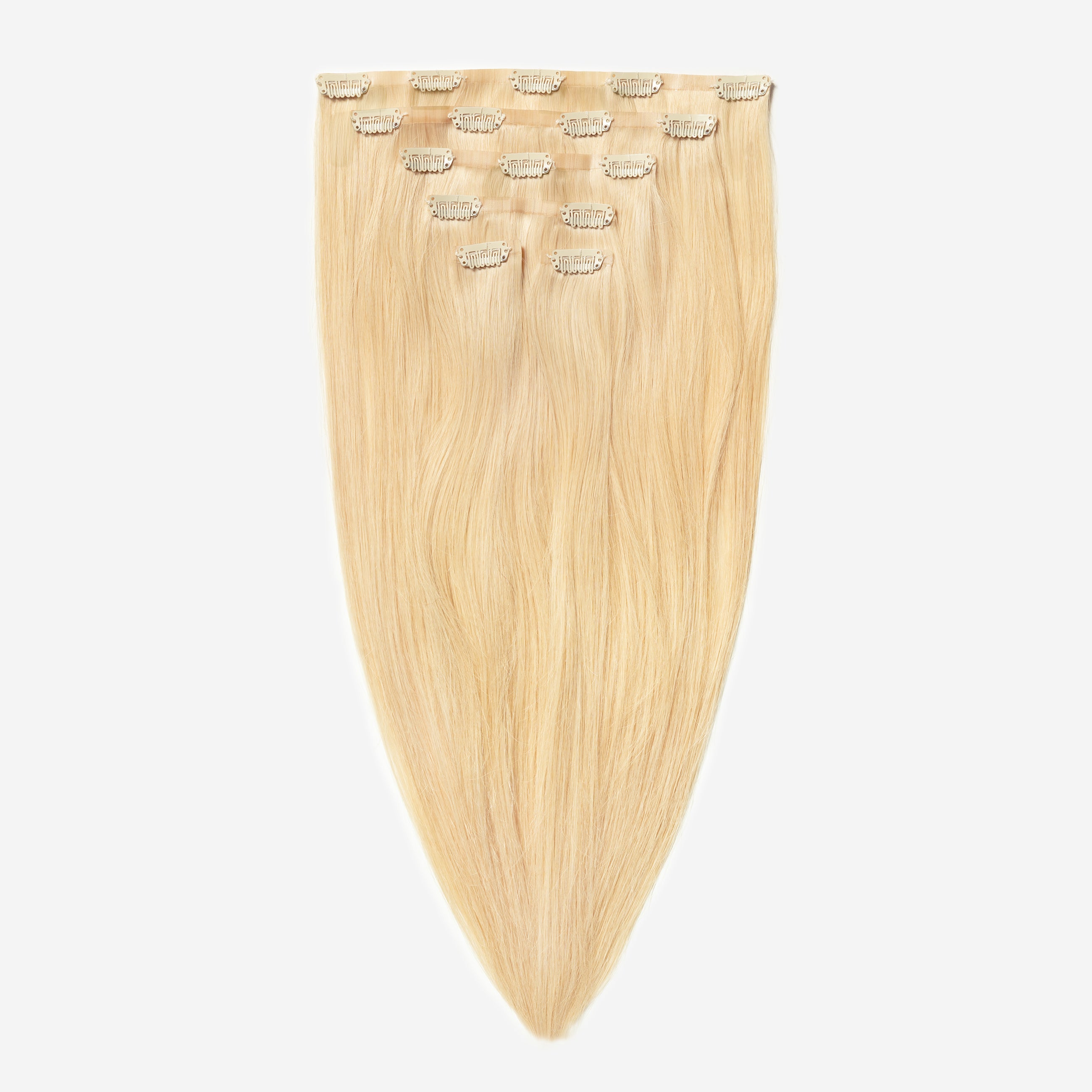 Invisible Clip In - Light Honey Blonde 22