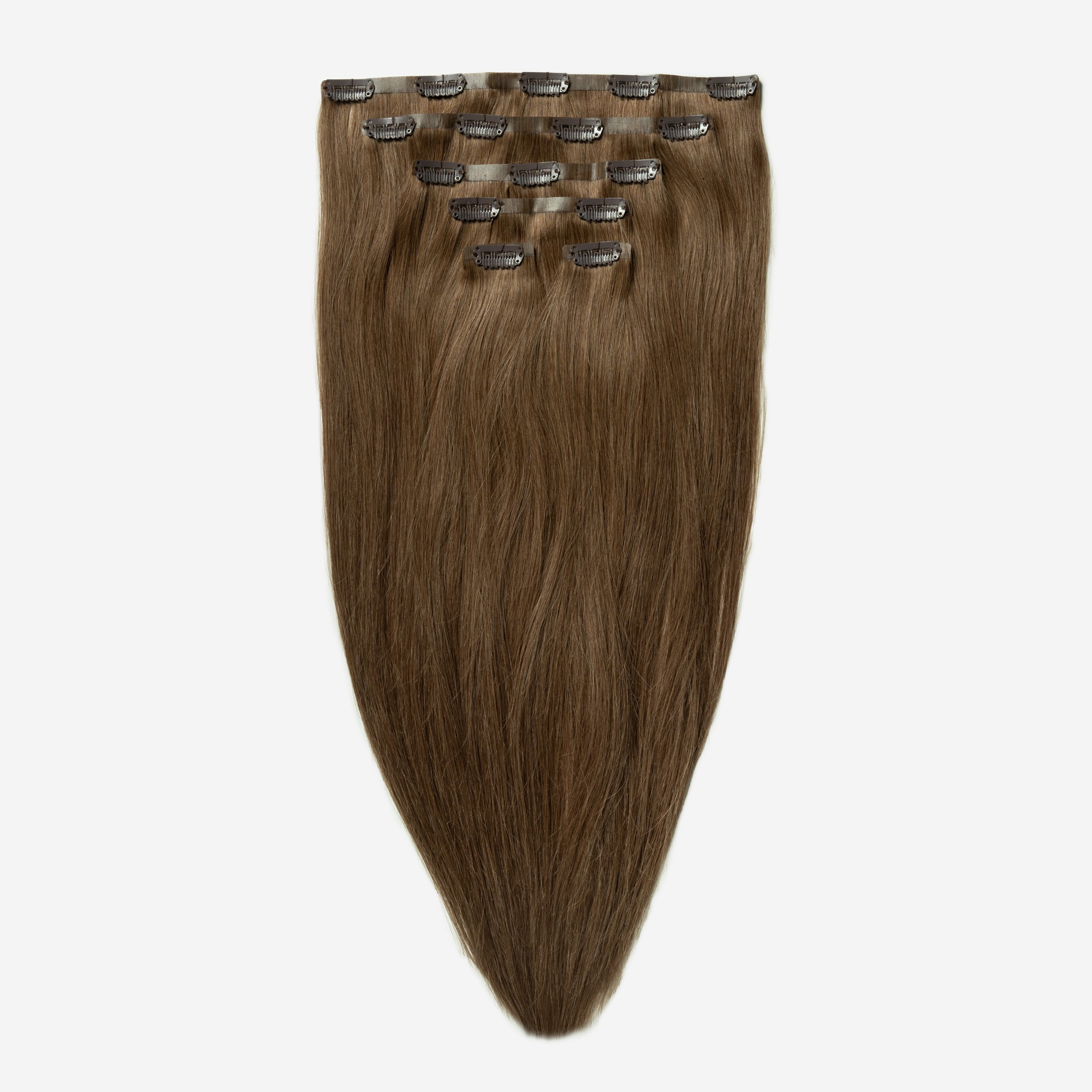 Invisible Clip In - Light Chocolate Brown 2B