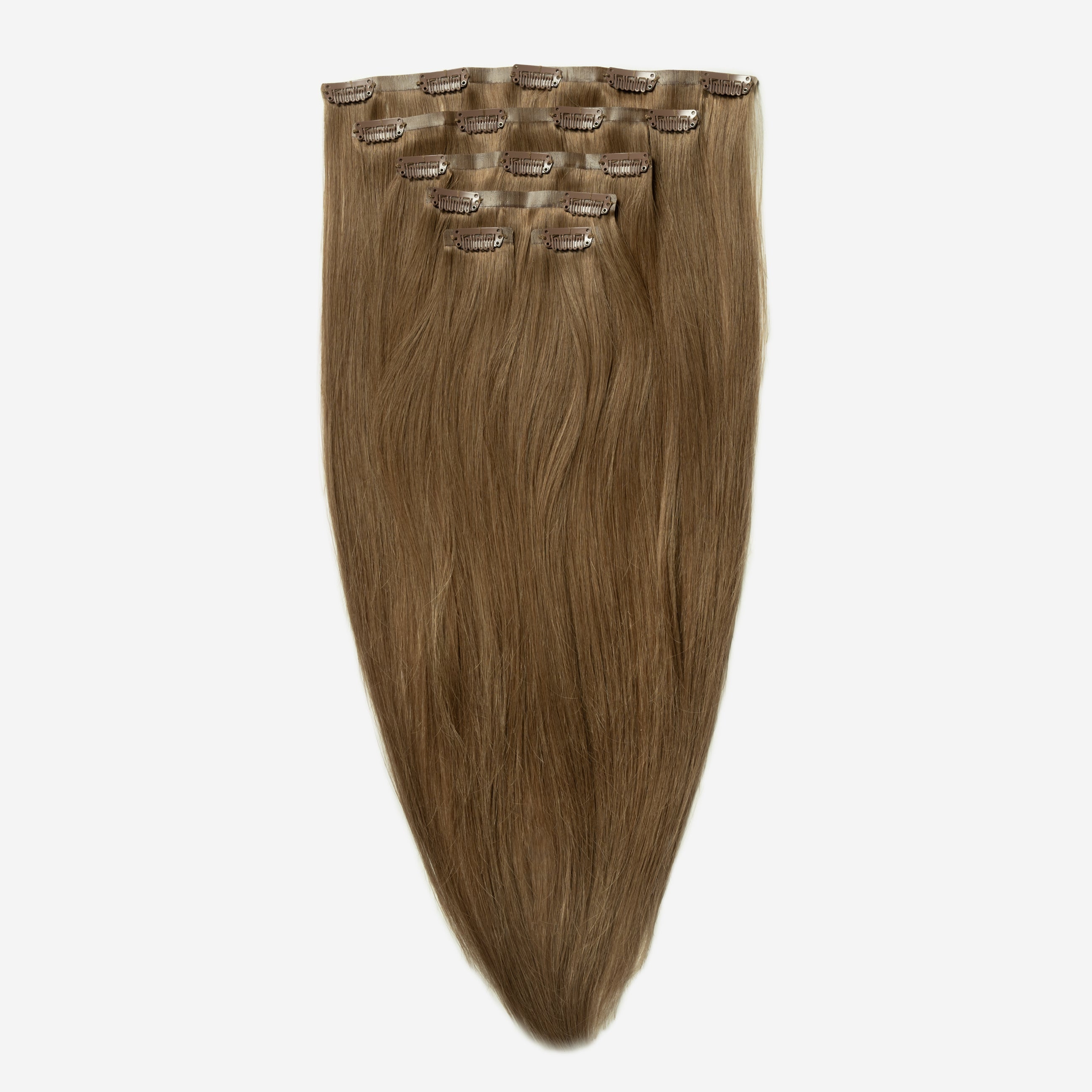 Invisible Clip In - Natural Brown 3