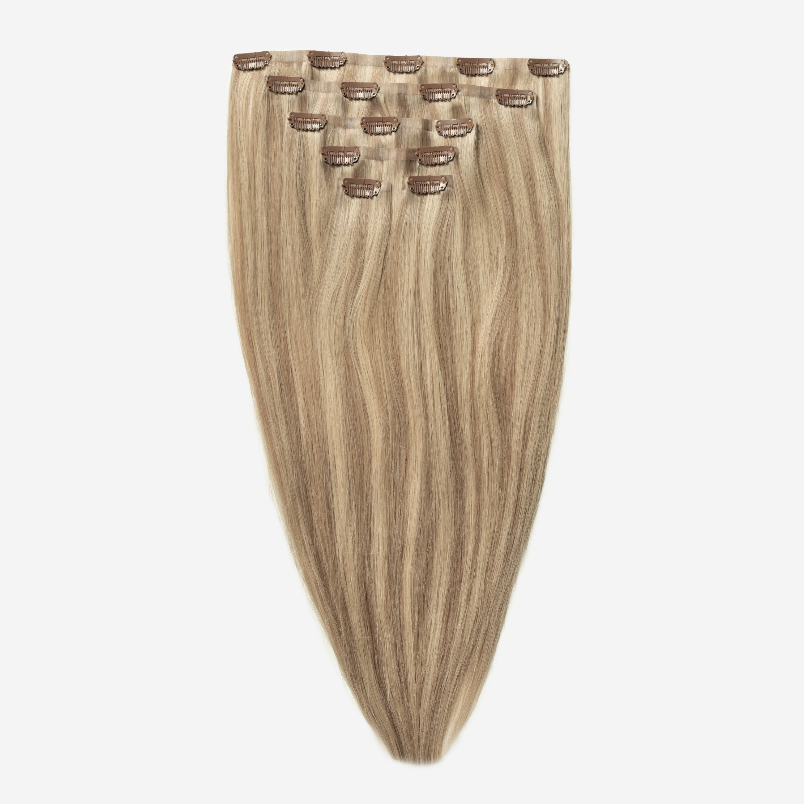 Invisible Clip In - Natural Blonde Mix 5B/15