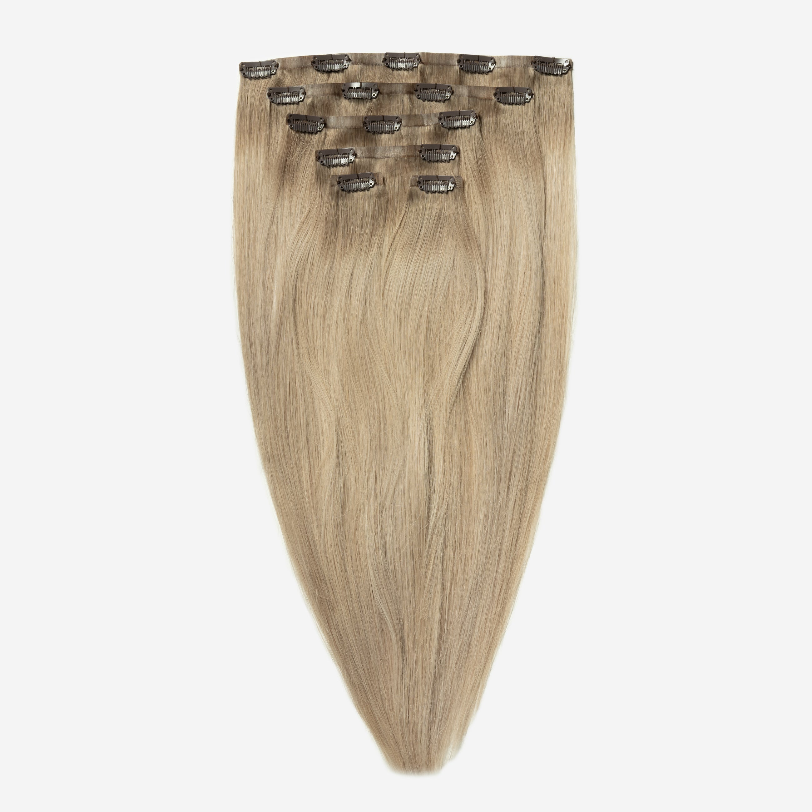 Invisible Clip In - Beige Blonde Root 5B+16B