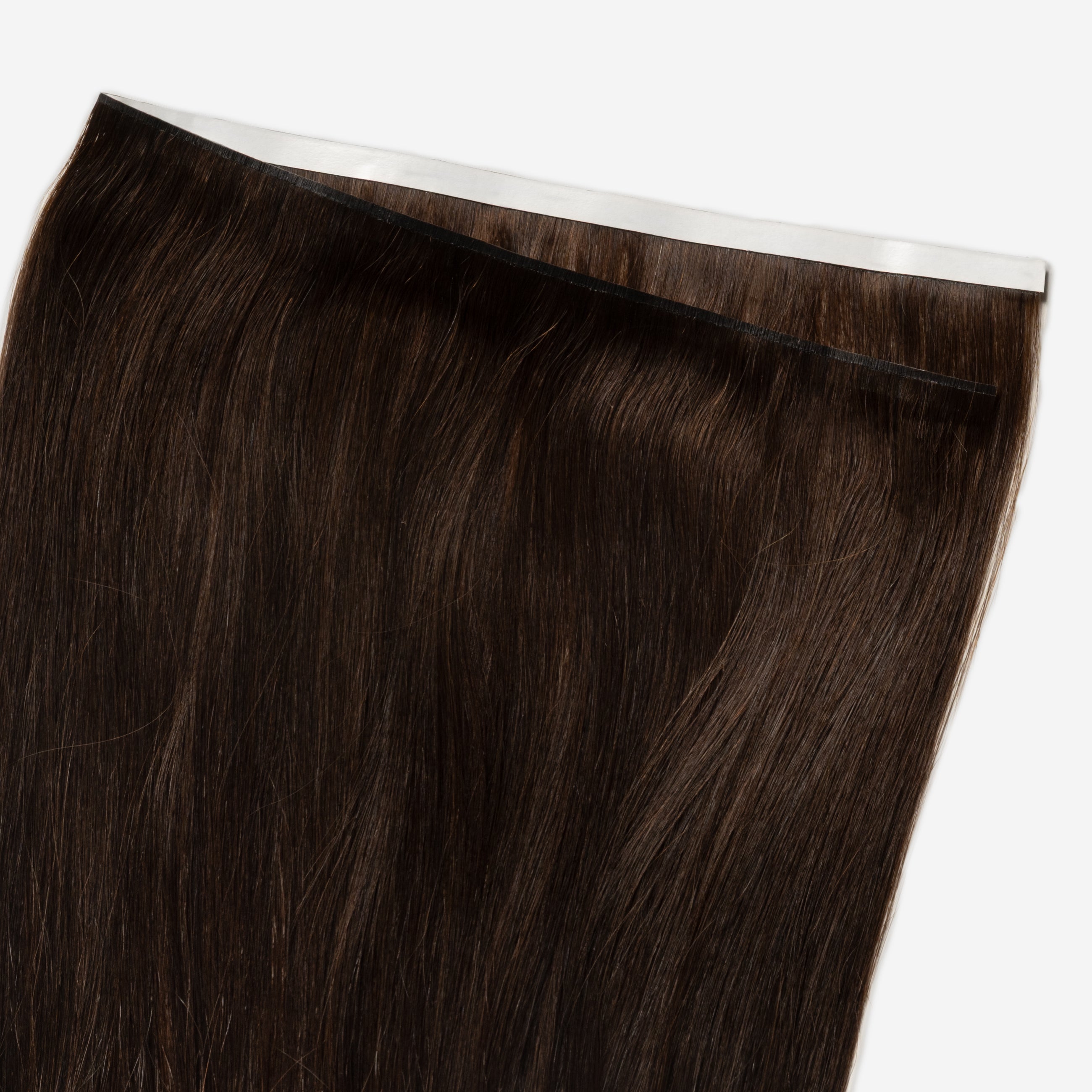 Invisible Tape Weft - Dark Chocolate Brown 1B