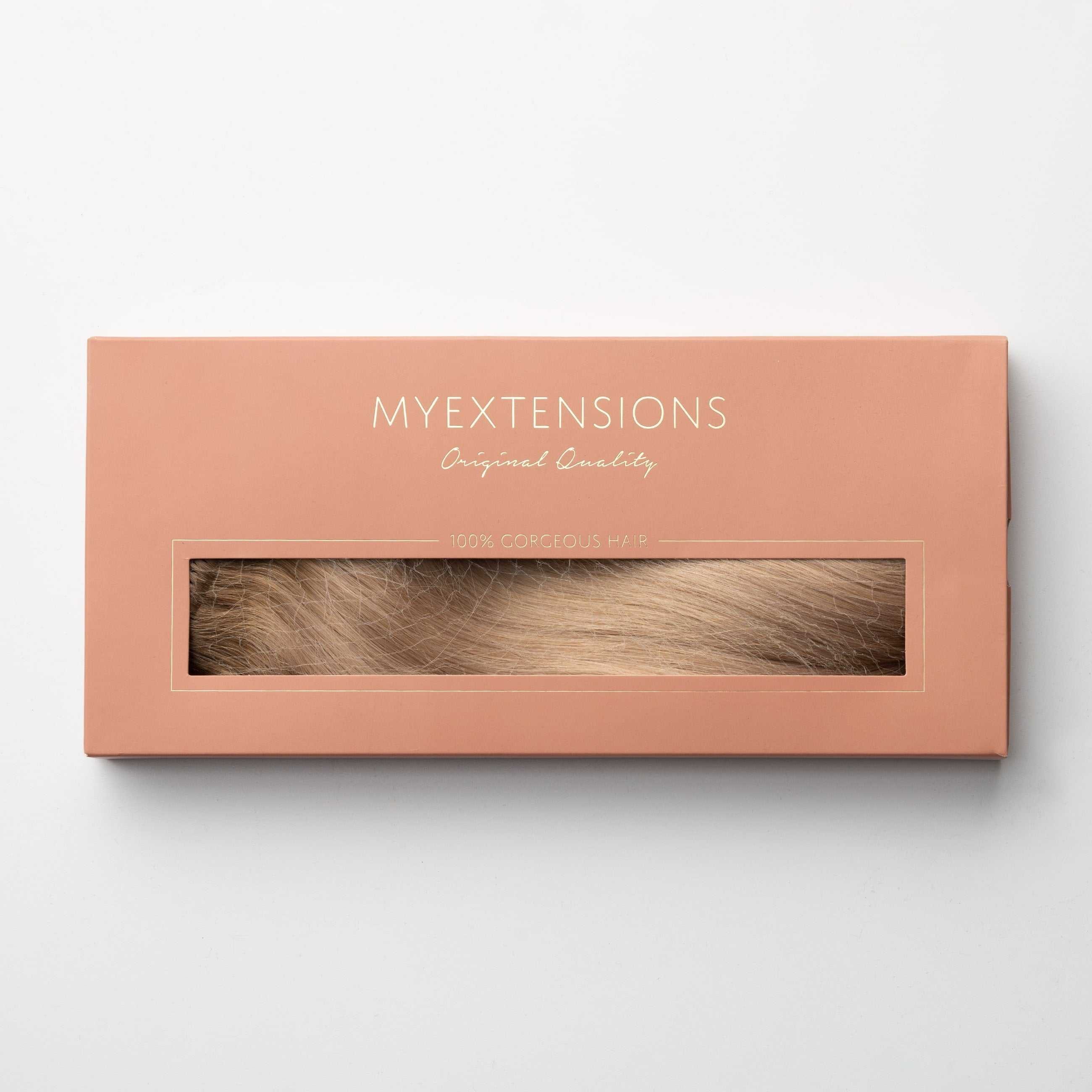 Weft extensions - Beige Blonde Root 5B+16B