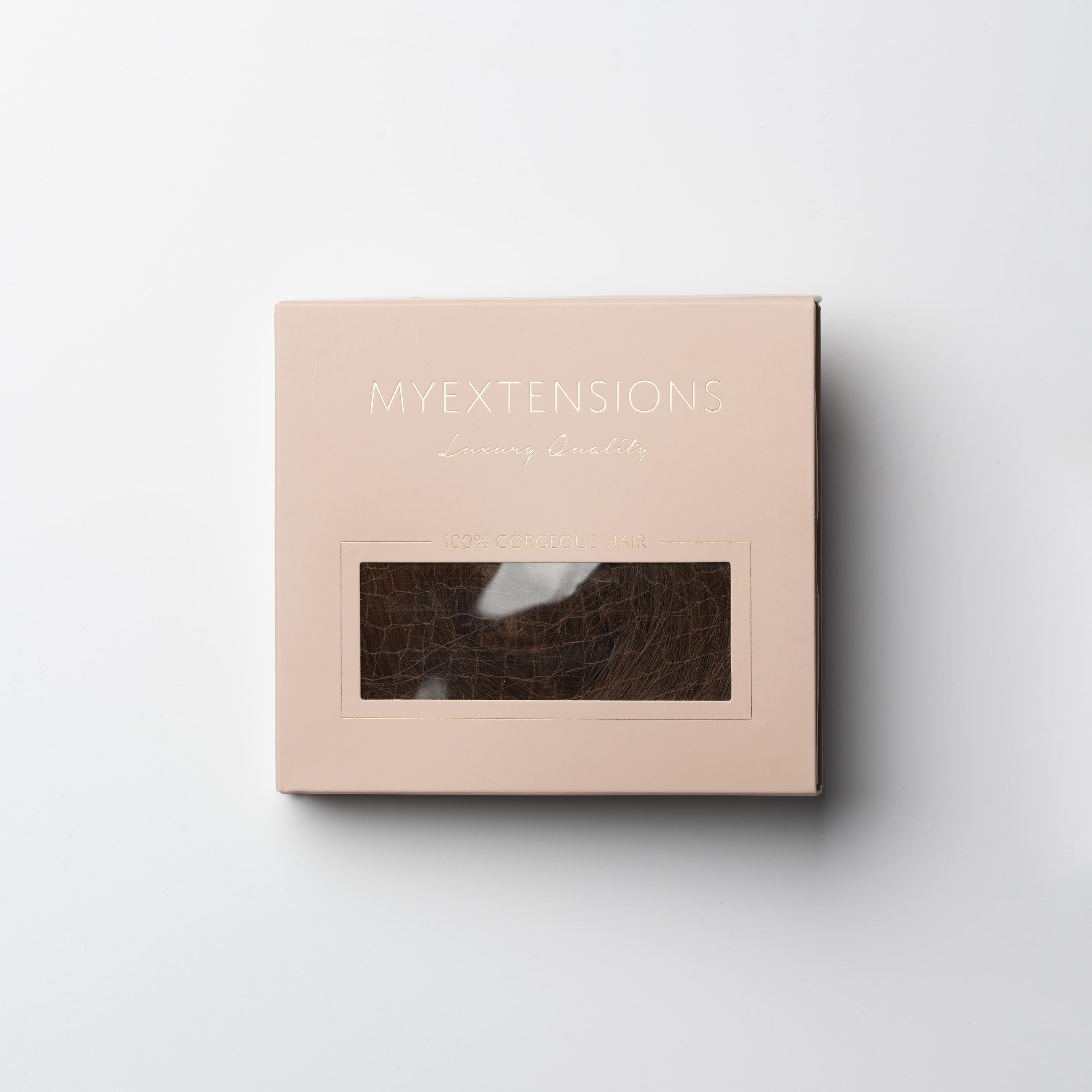 Tape extensions - Mørk kastanjebrun nr. 4