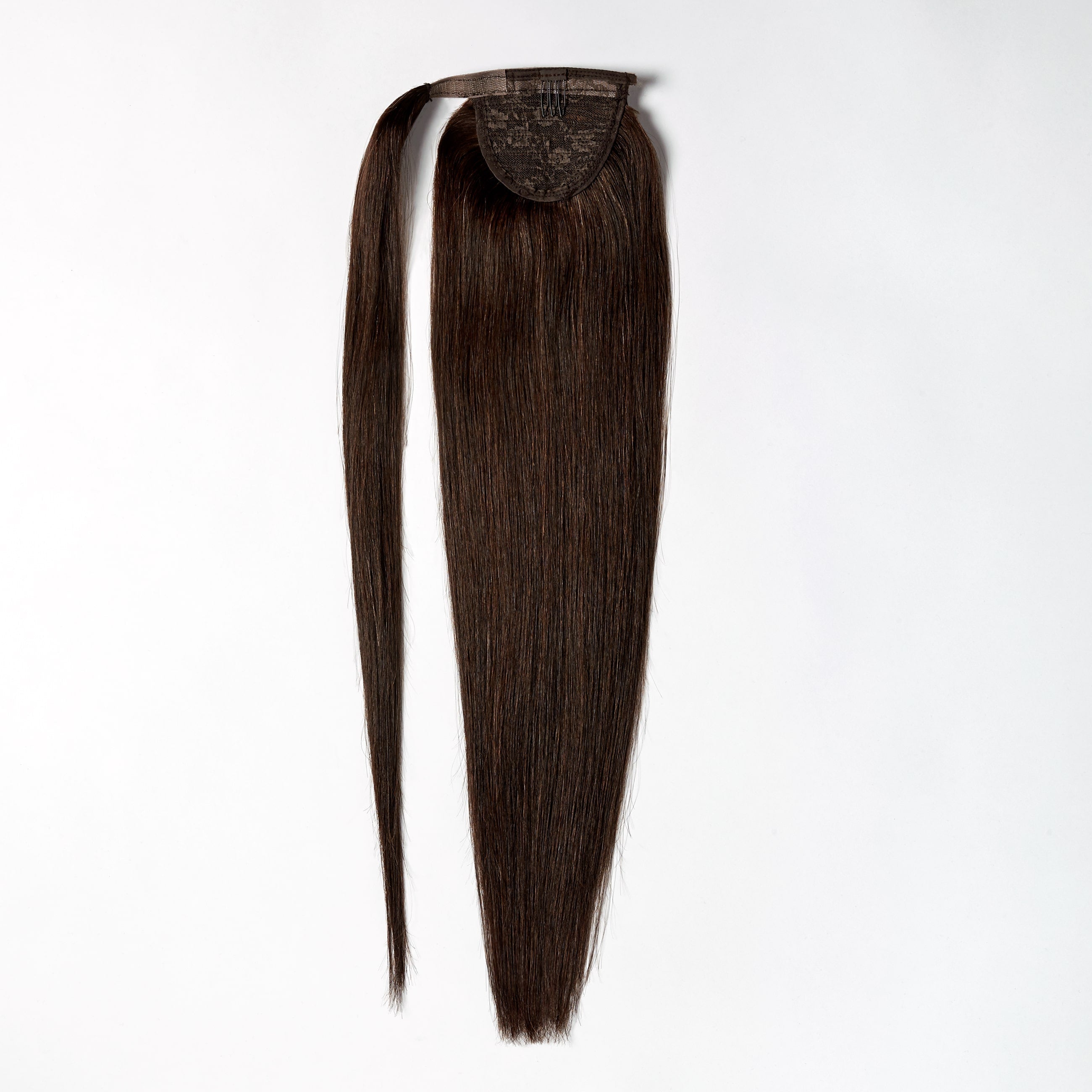 Ponytail Extensions - Extra Dunkelbraun Nr. 1B