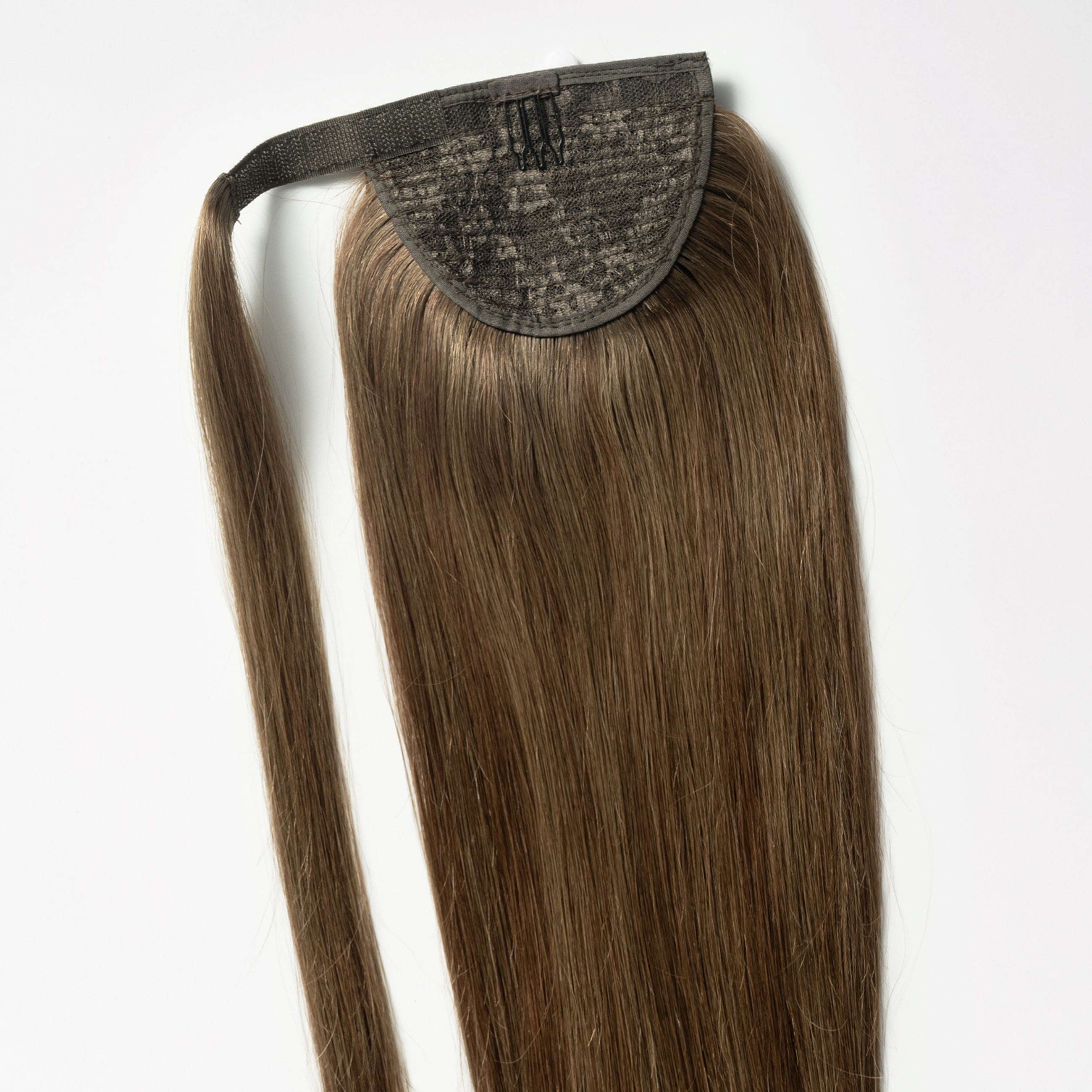 Ponytail Extensions - Dark Ash Brown Mix 2B/3B