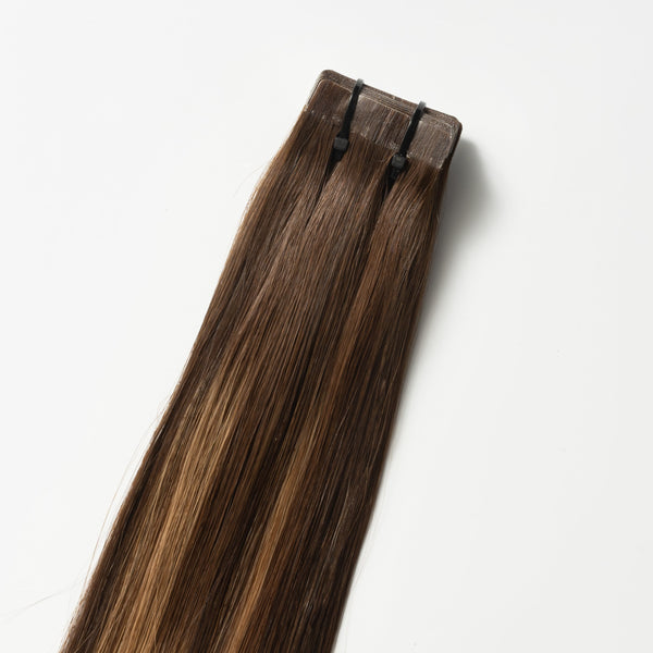 Tape in Extensions - Natural Brown Mix 3/10