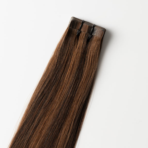 Tape in Extensions - Natural Brown Mix 3/10