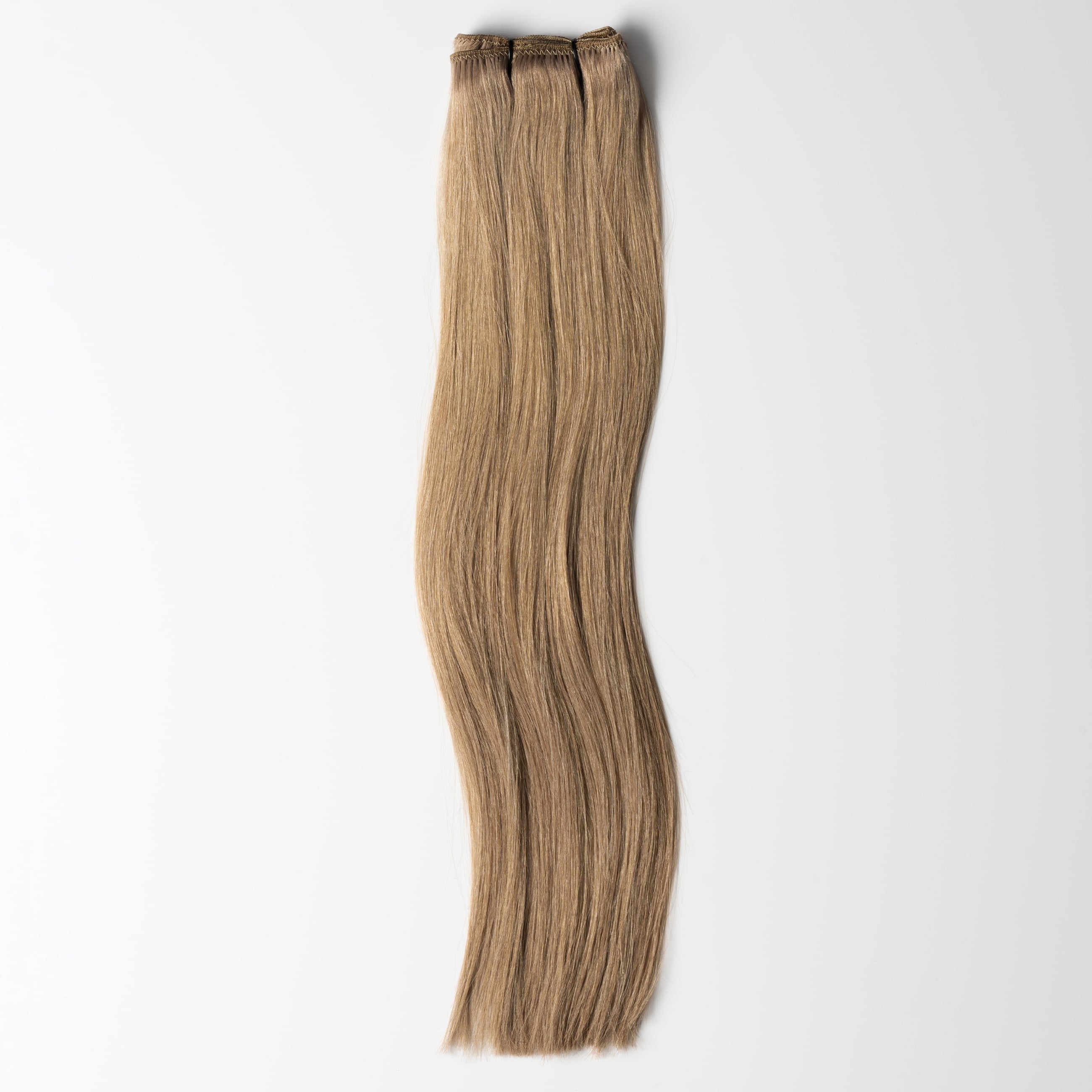 Weft extensions - Dark Beige Blonde 12B
