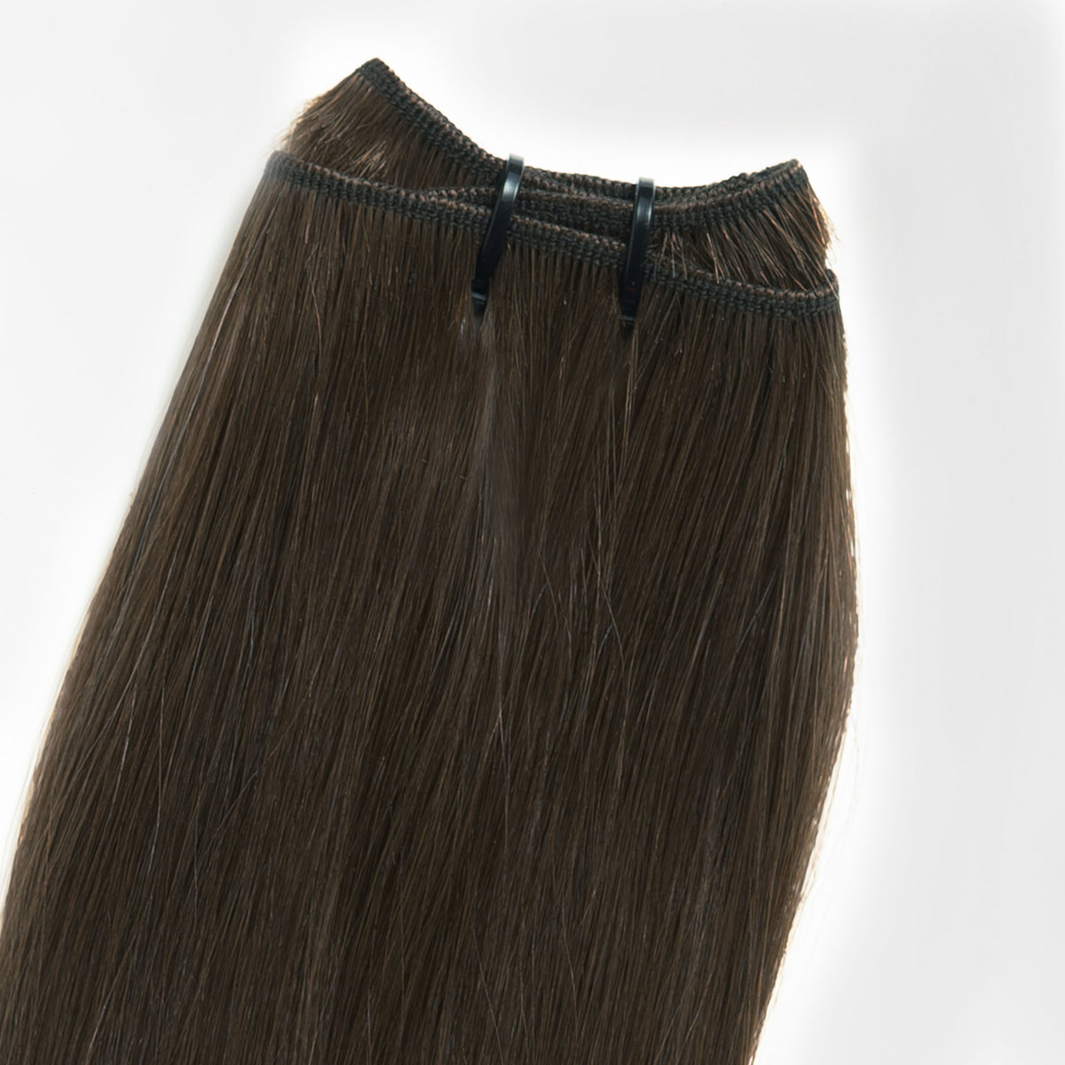 Weft extensions - Extra Dark Ash Brown 1C