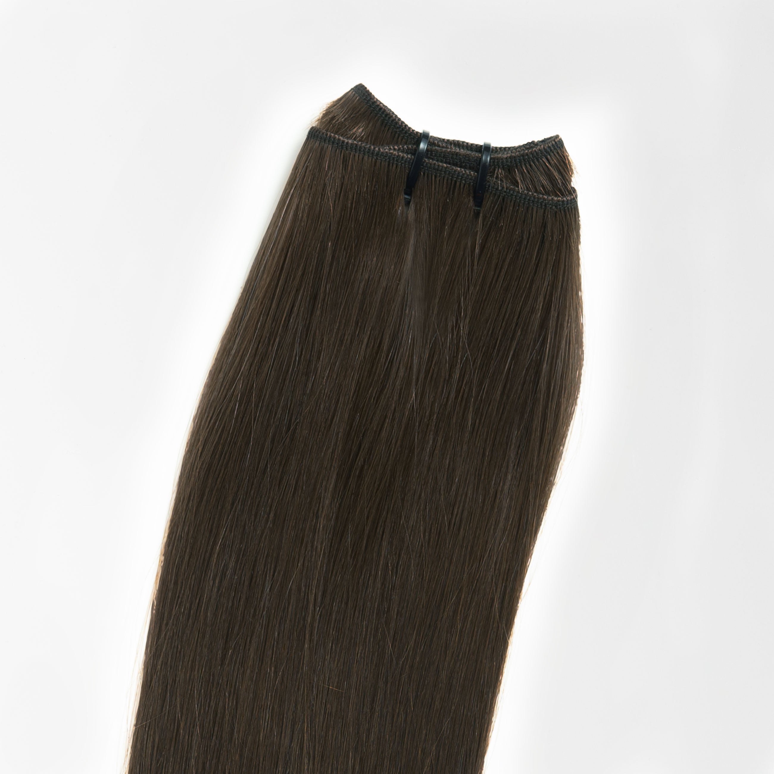 Weft extensions - Extra Dark Ash Brown 1C