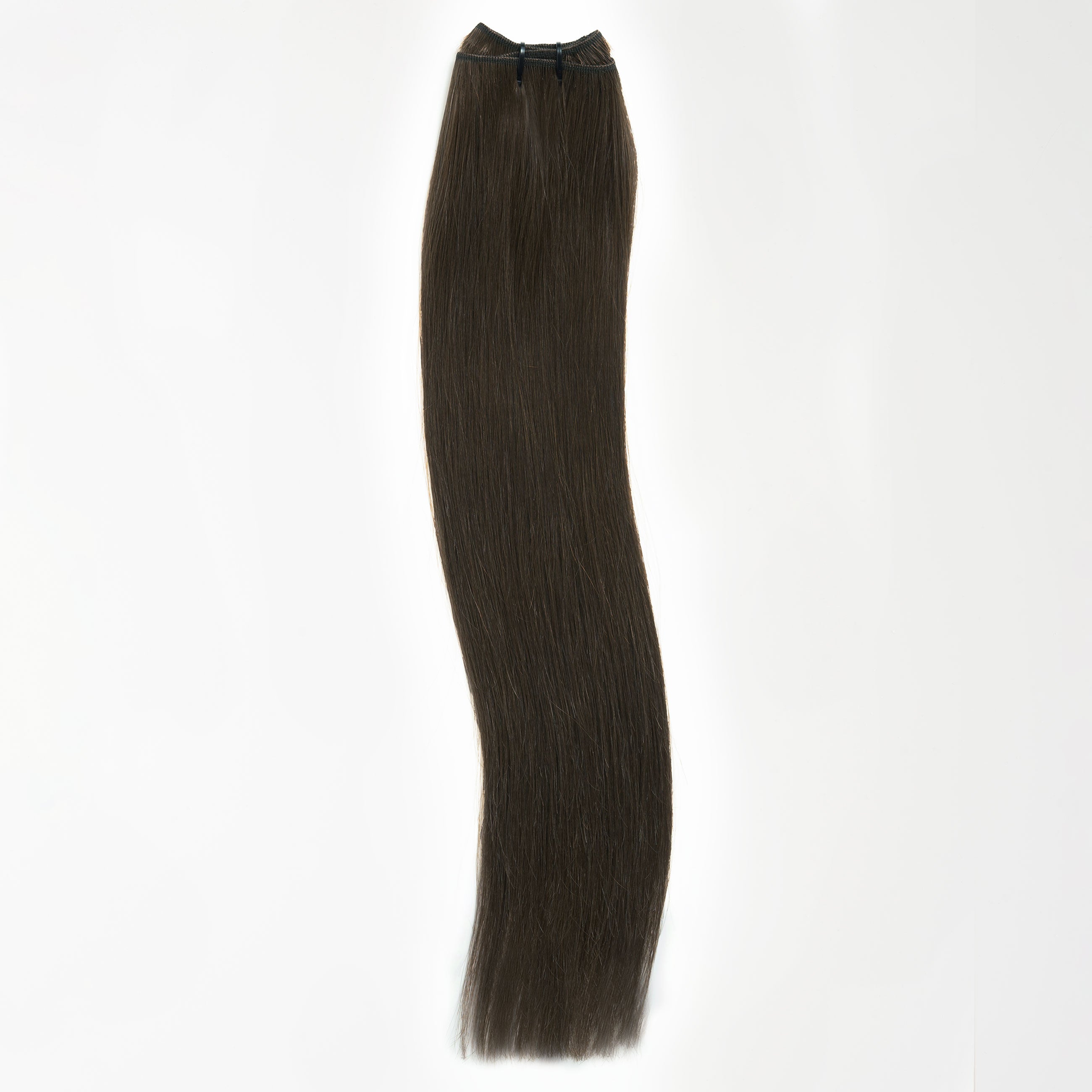 Weft extensions - Extra Dark Ash Brown 1C