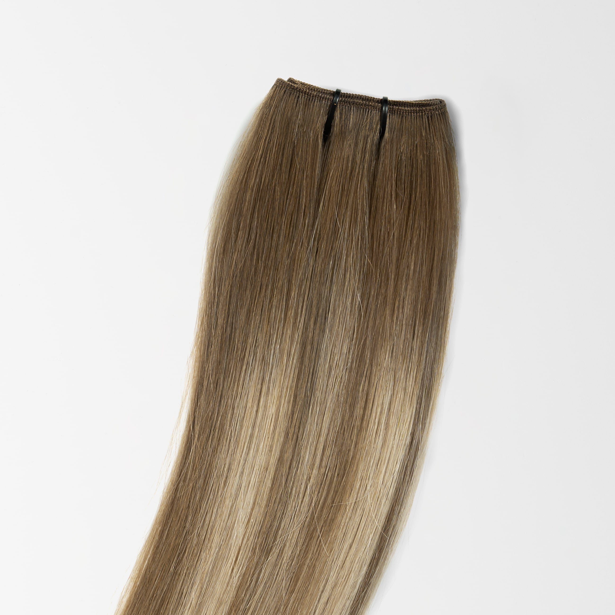 Weft extensions - Beige Blonde Balayage 3B+16B