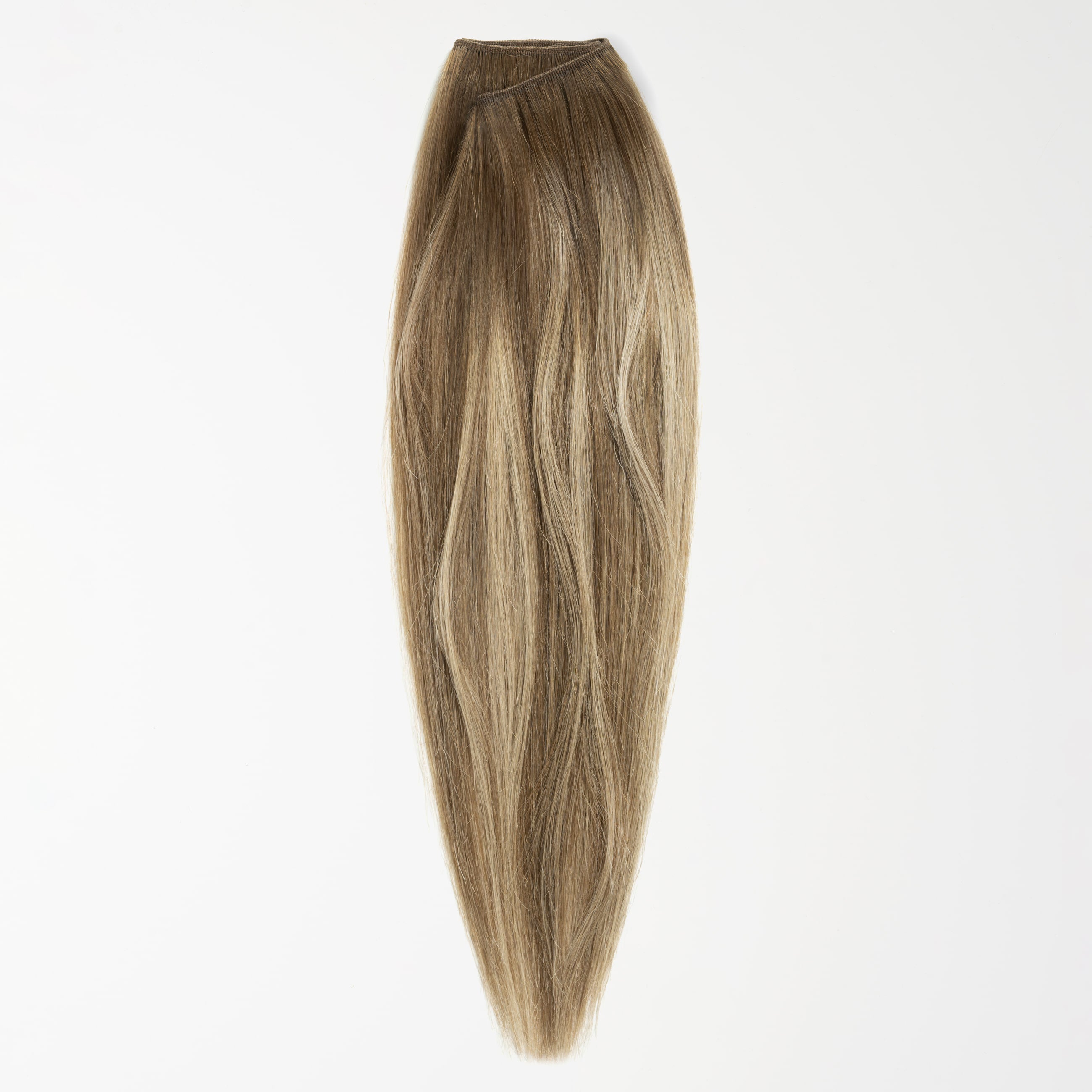 Weft extensions - Beige Blonde Balayage 3B+16B