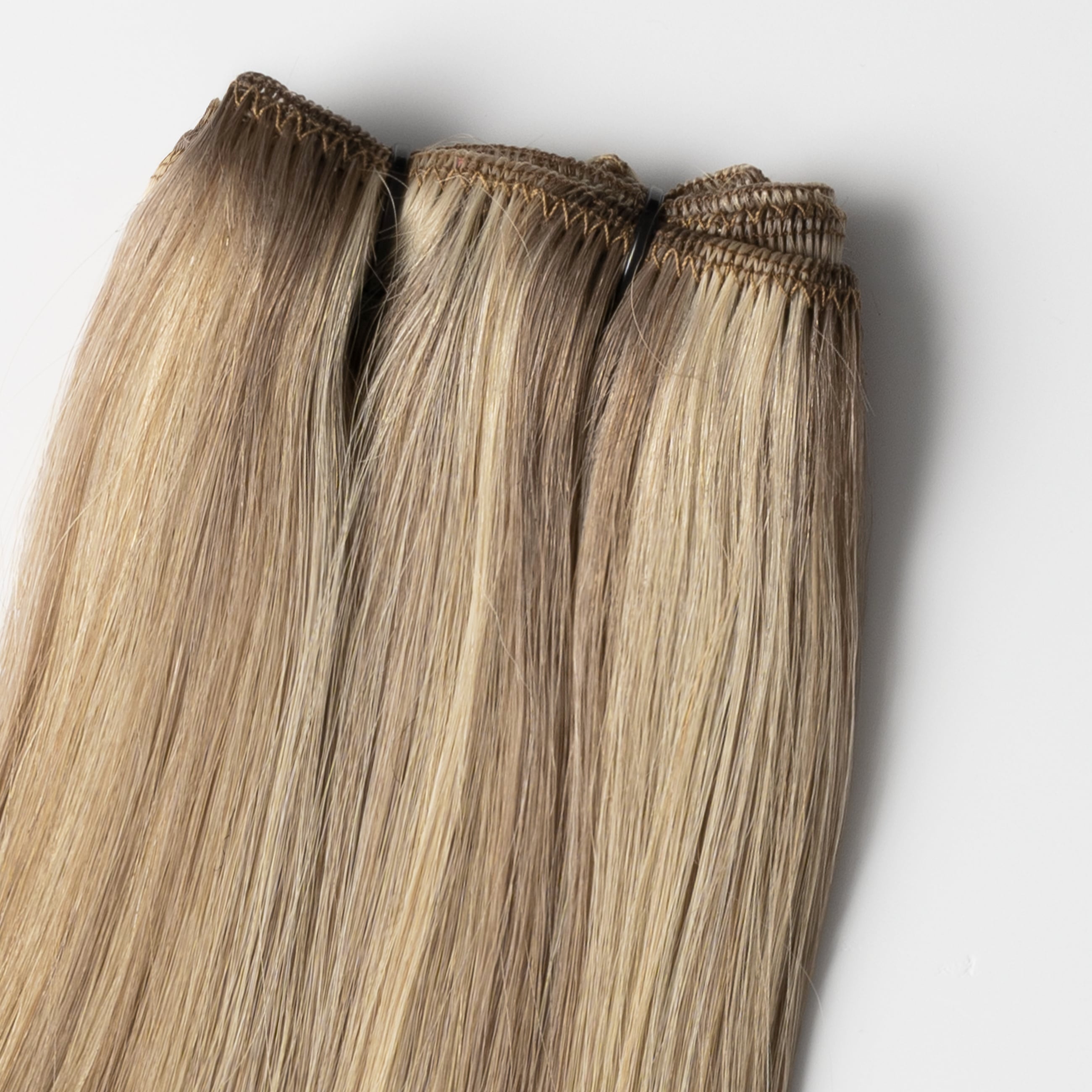 Weft extensions - Natural Blonde Mix 5B/15