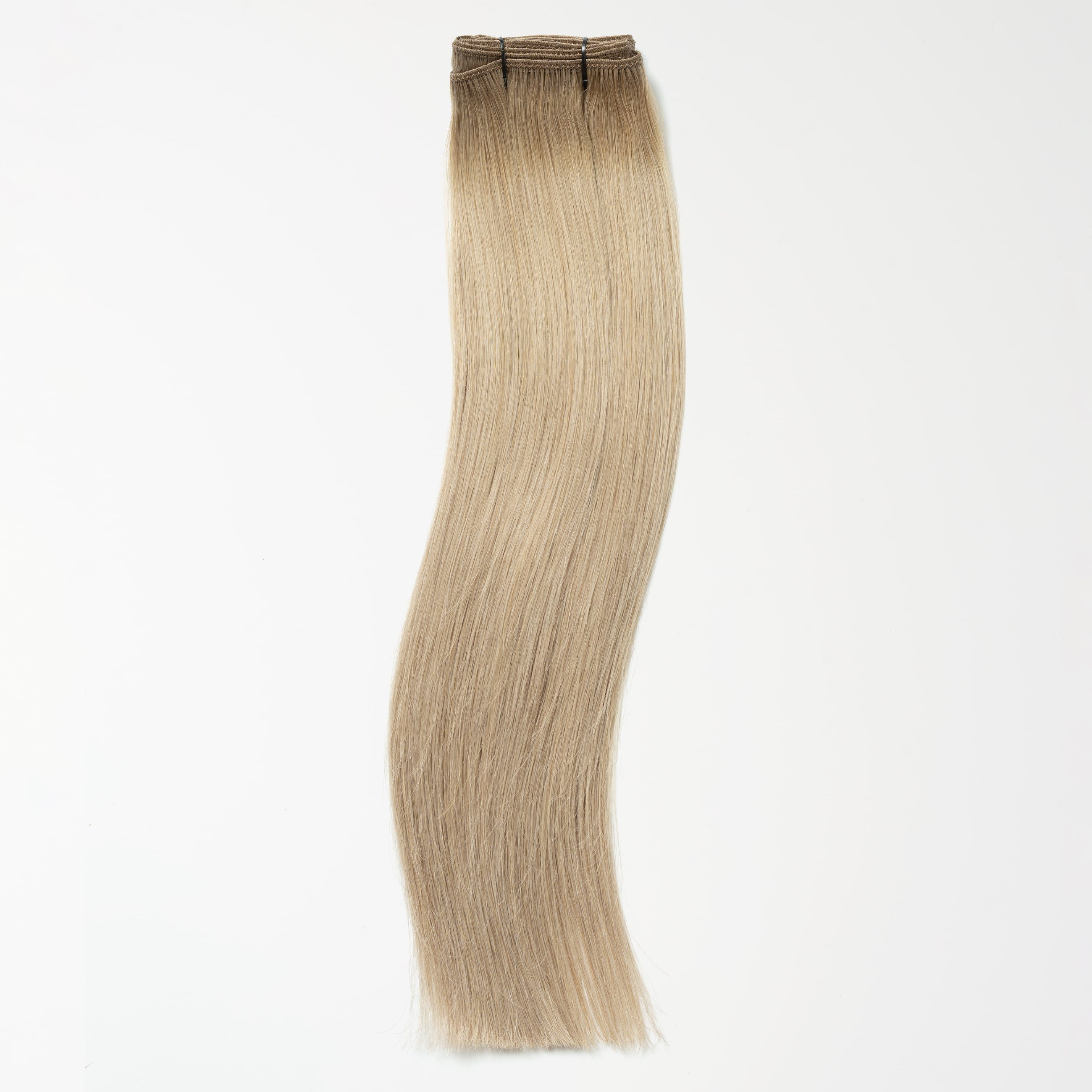 Weft extensions - Beige Blonde Root 5B+16B