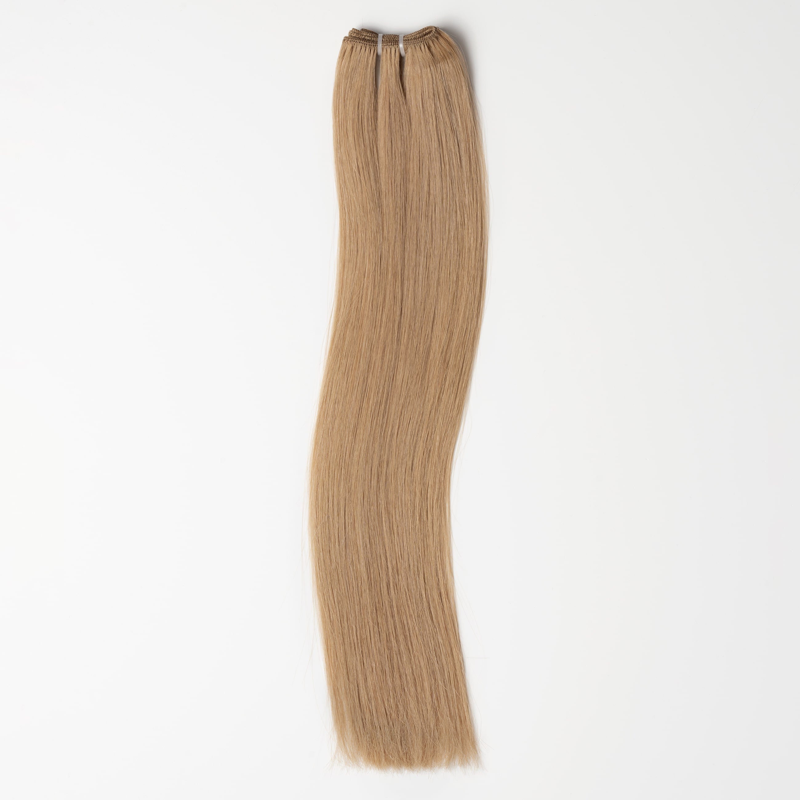 Weft extensions - Dark Beige Blonde 12B