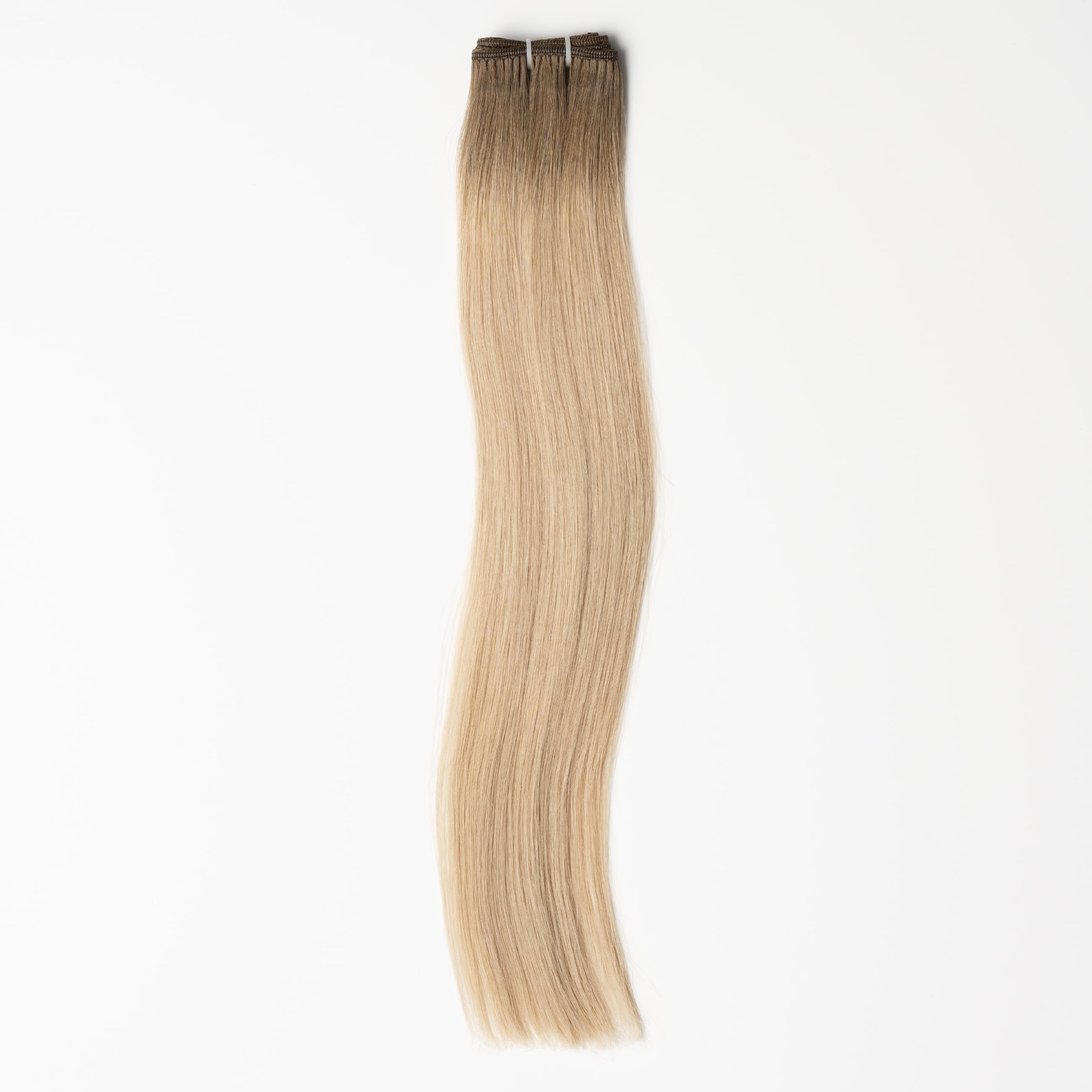Weft extensions - Beige Blonde Root 5B+16B